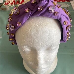 New Purple Embellished Headband